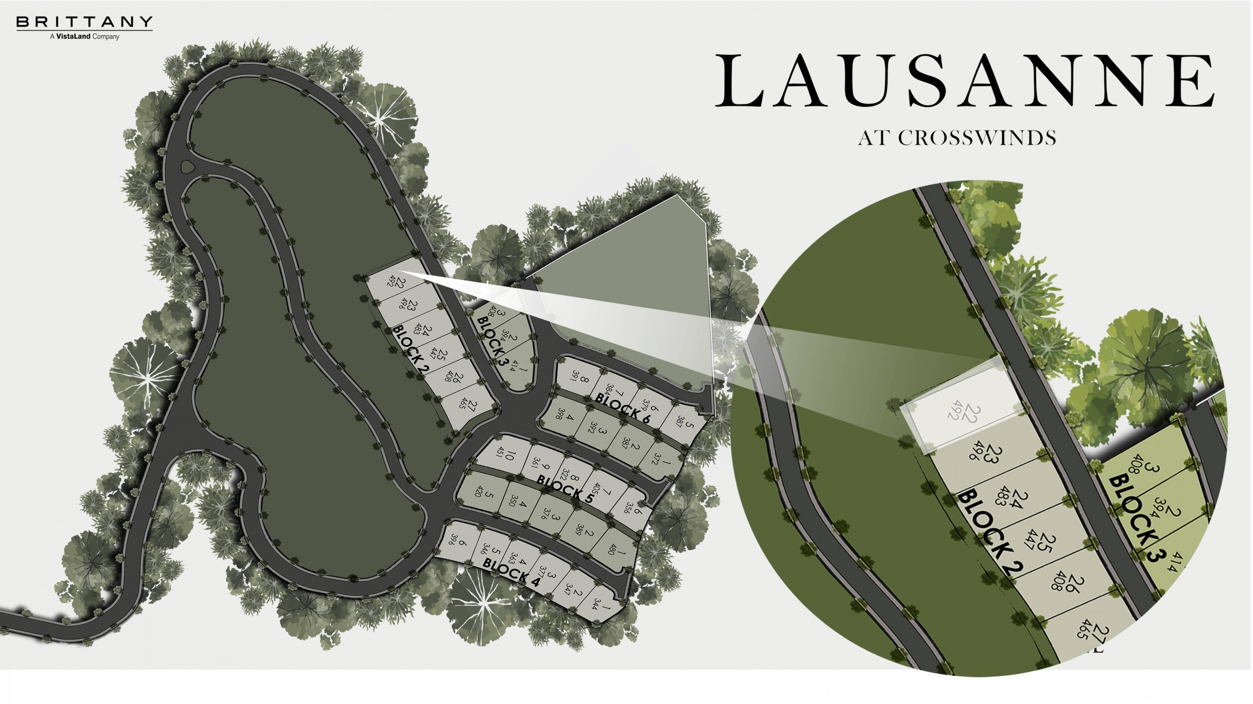 492 sqm Pre Selling luxury Lot in Tagaytay - Lausanne at Crosswinds