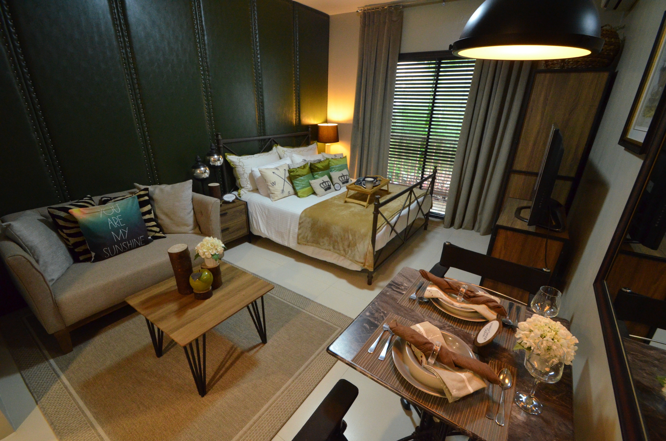 Luxury condo unit of Alpine Villas in Crosswinds Tagaytay