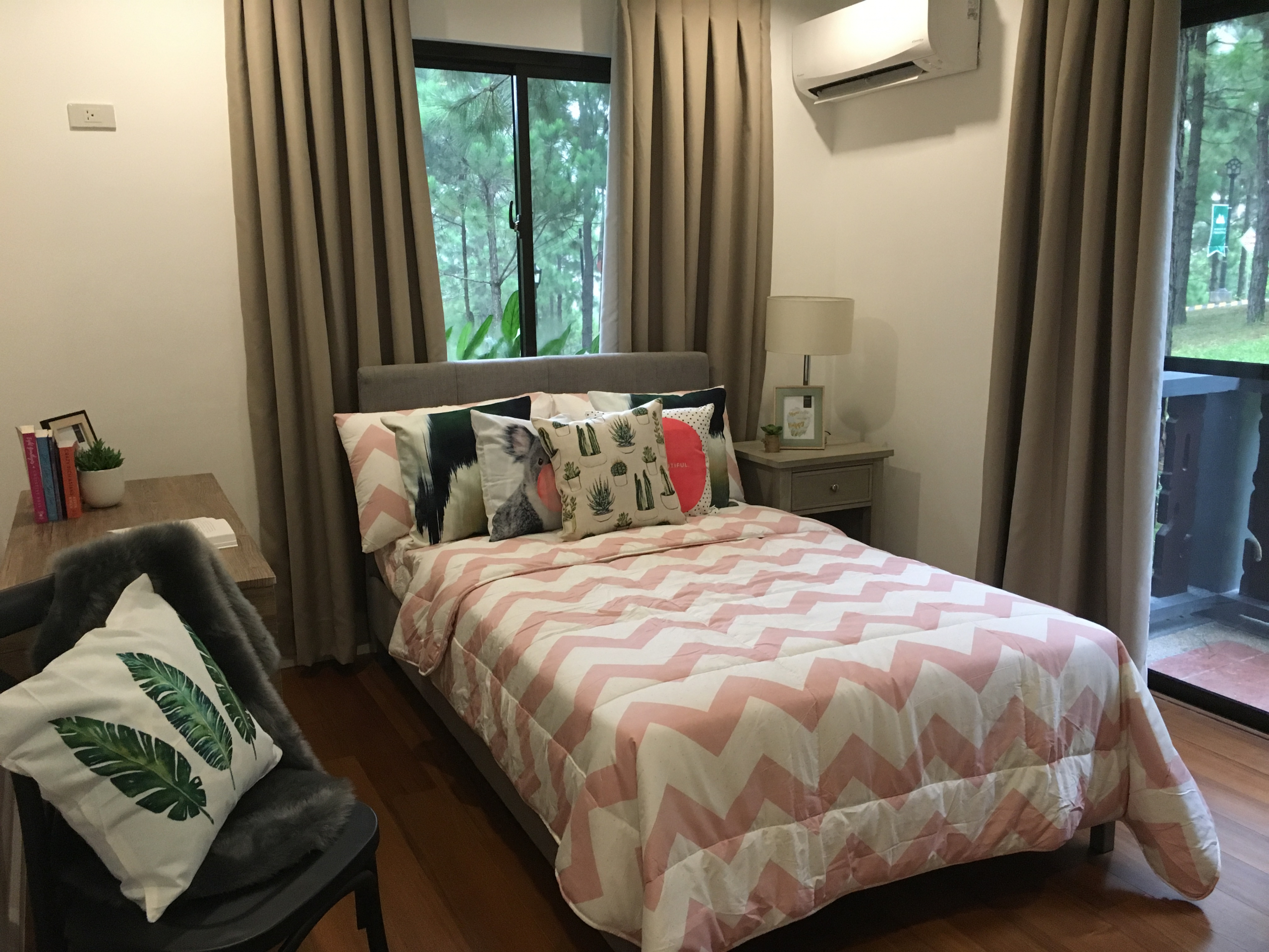 Bedroom within Chatelard Luxury Home
