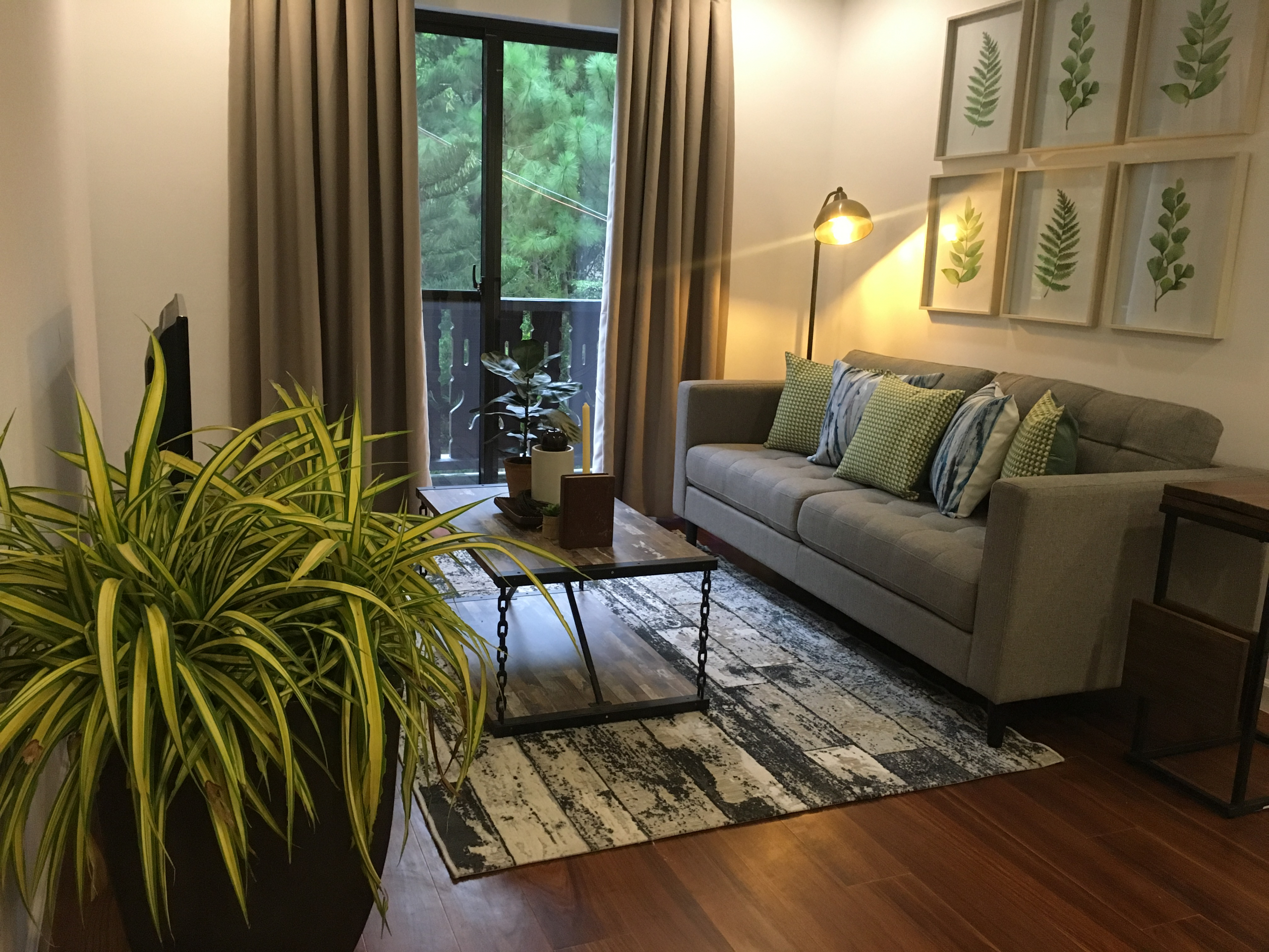 Family Room within Chatelard Luxury Home