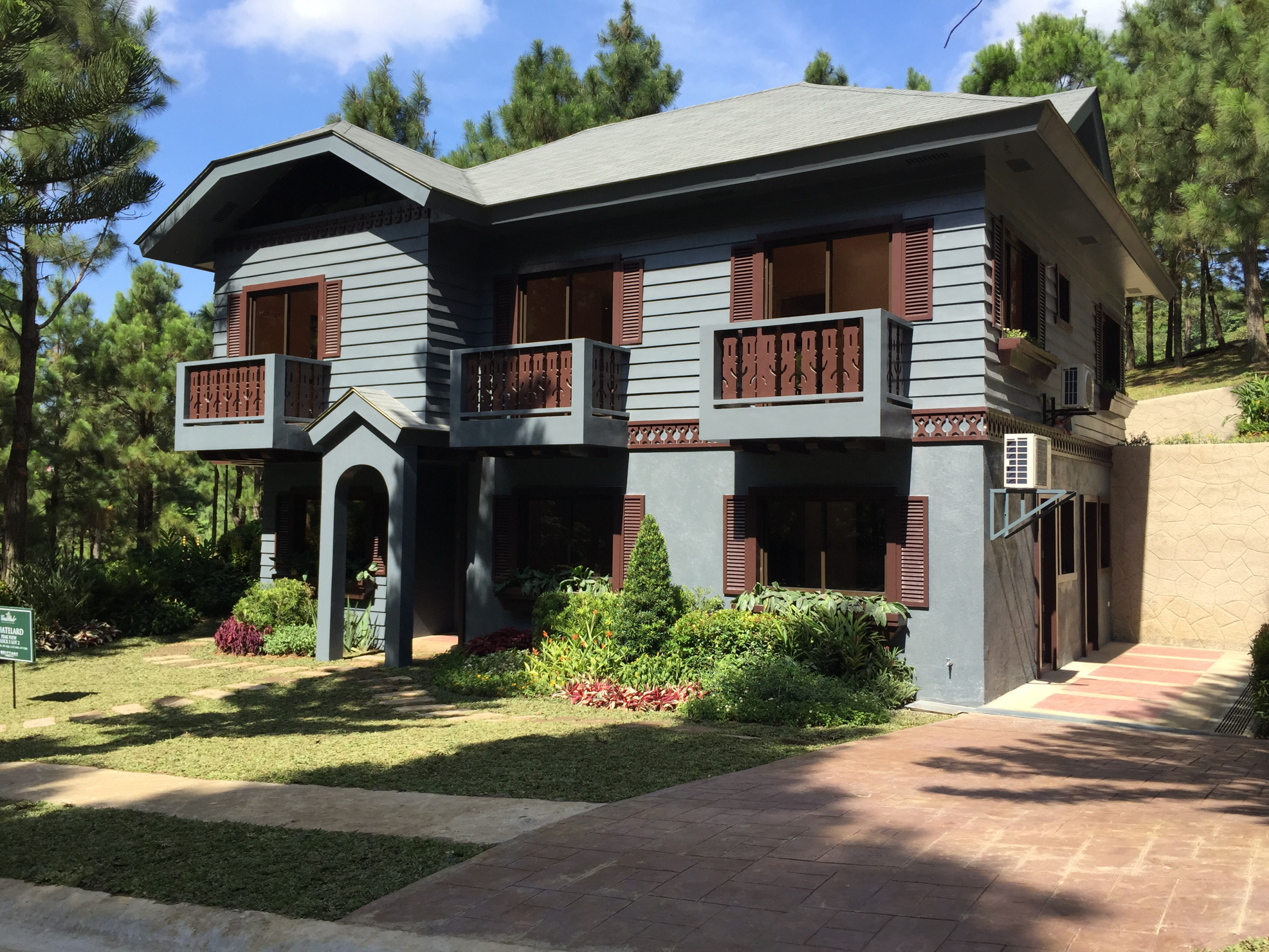 Facade of Chatelard Luxury Home - Crosswinds Tagaytay