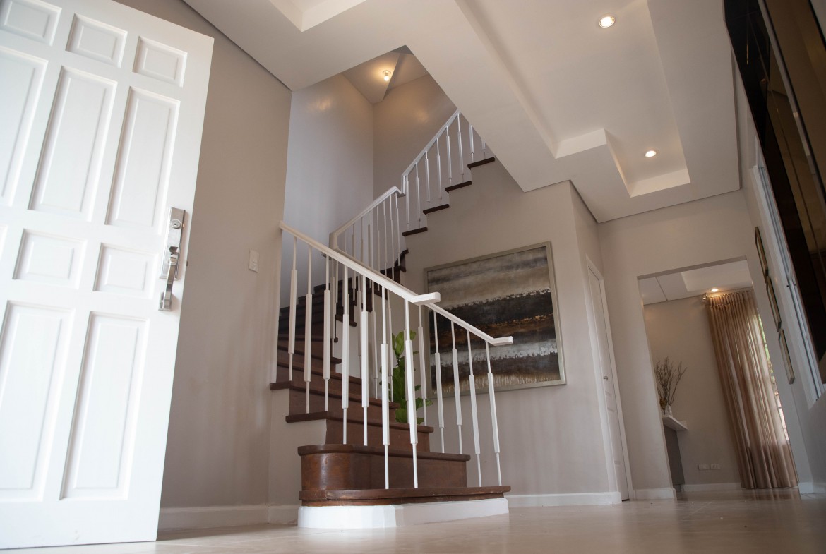 Stairs inside Eliot luxury Home