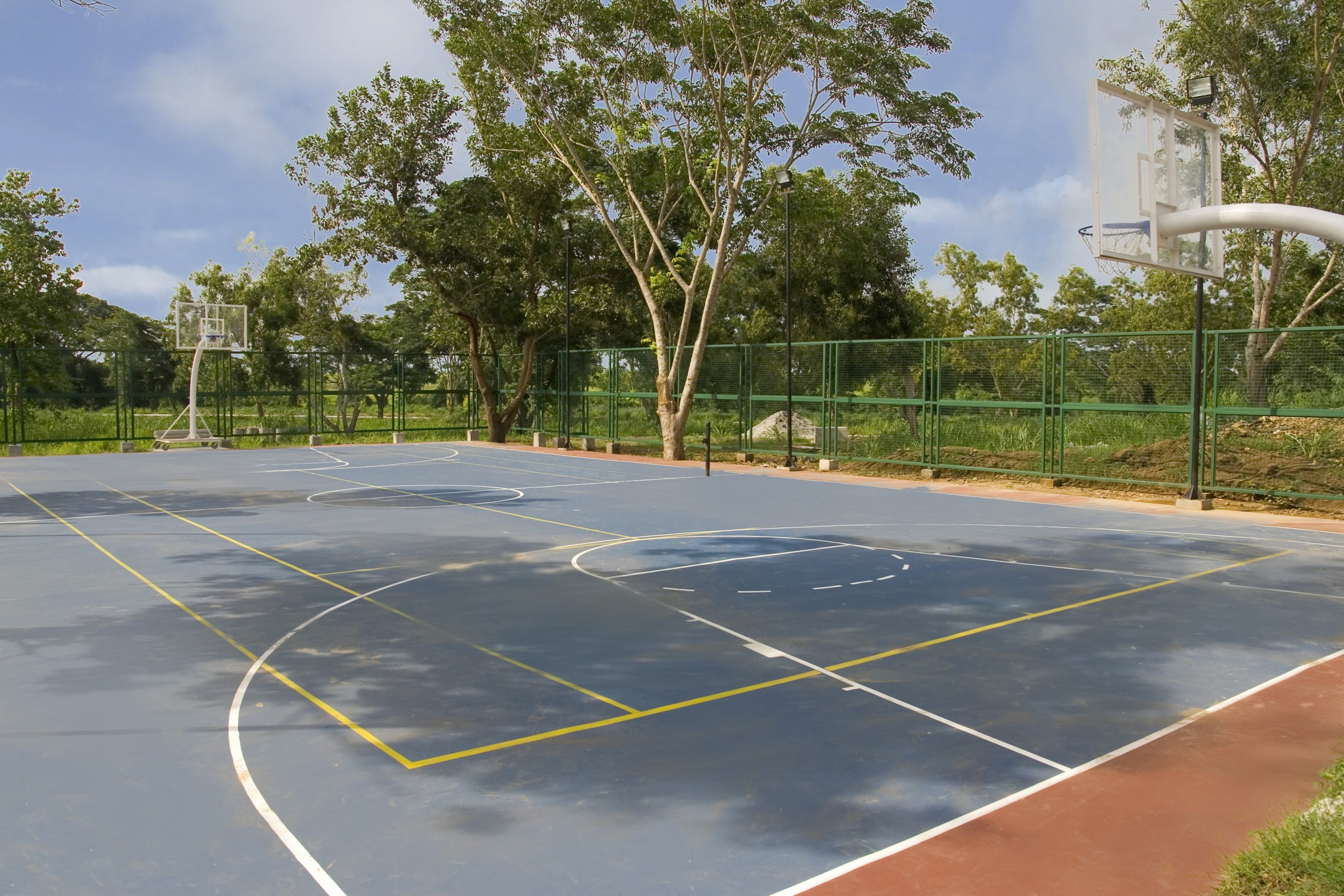 Basketball court within Georgia club and augusta's Clubhouse