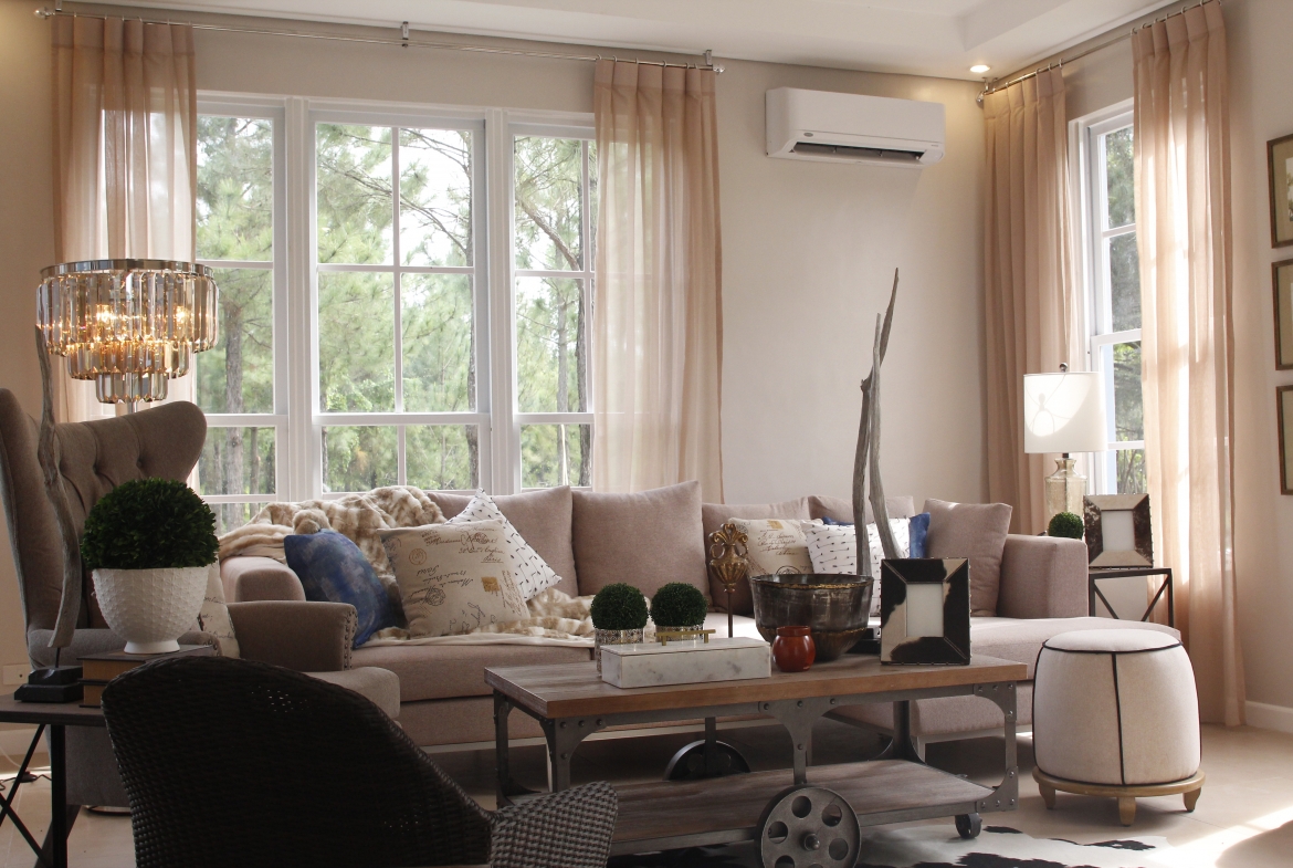 Living room interior in Lawrence Luxury Home