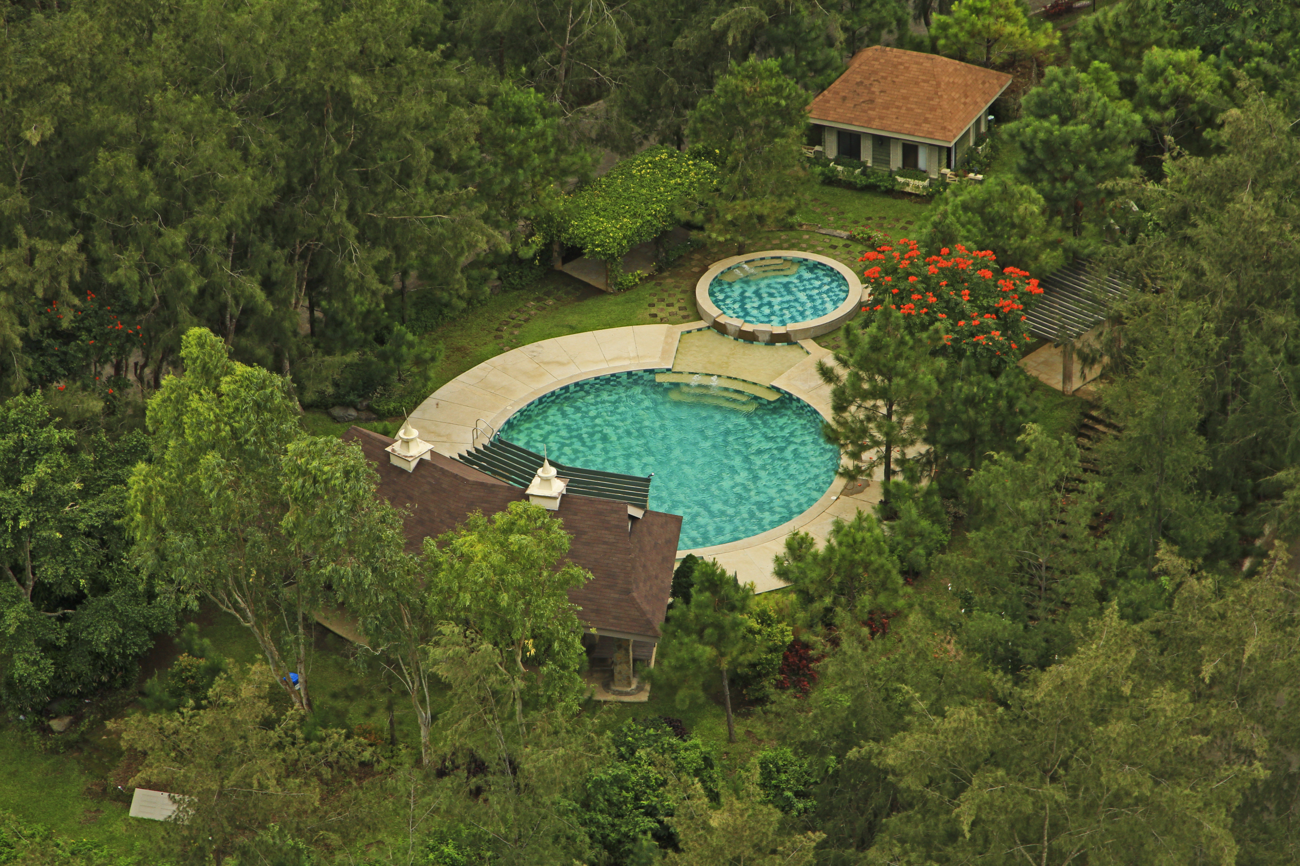 Aerial view of Crosswinds Amenities