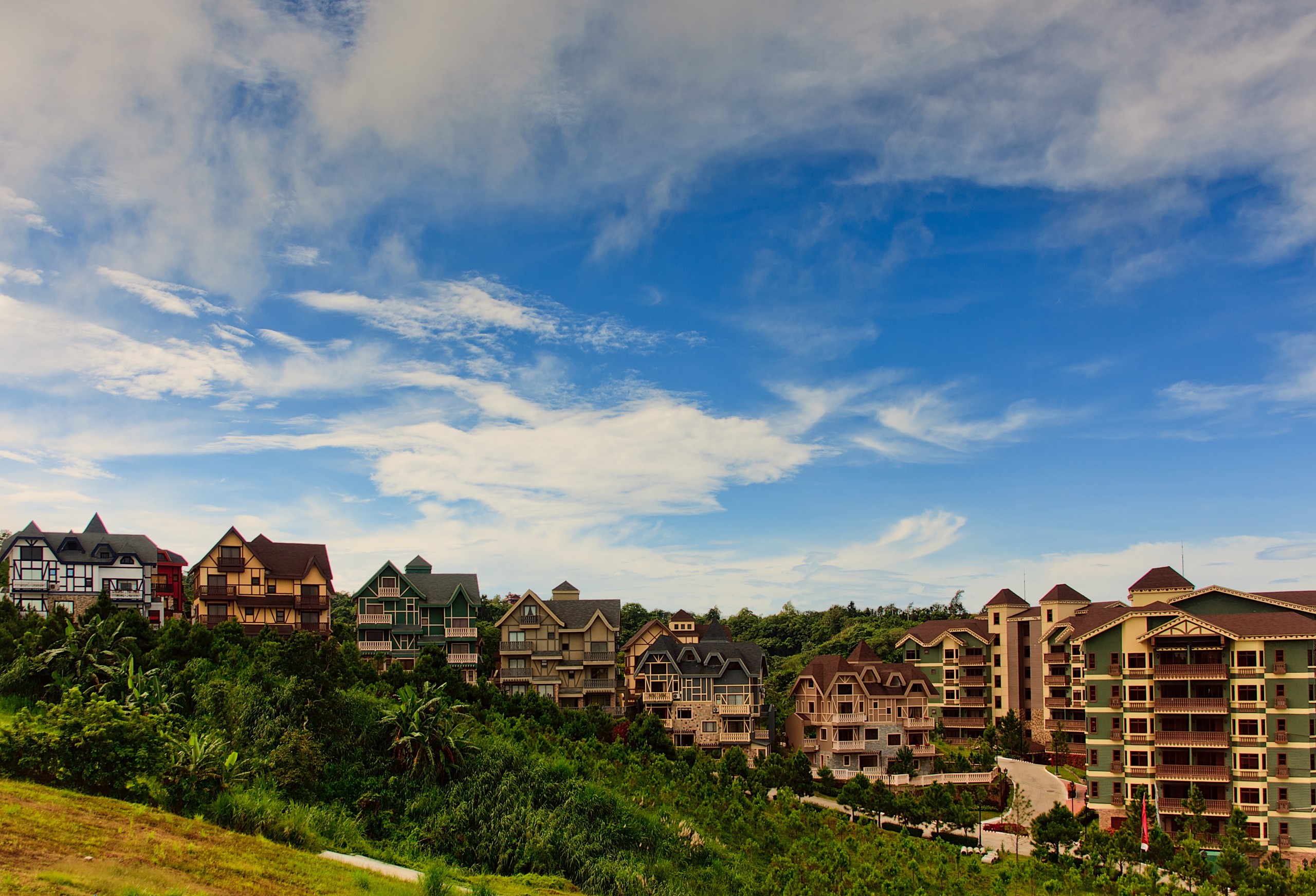 Scenic views within Crosswinds Tagaytay