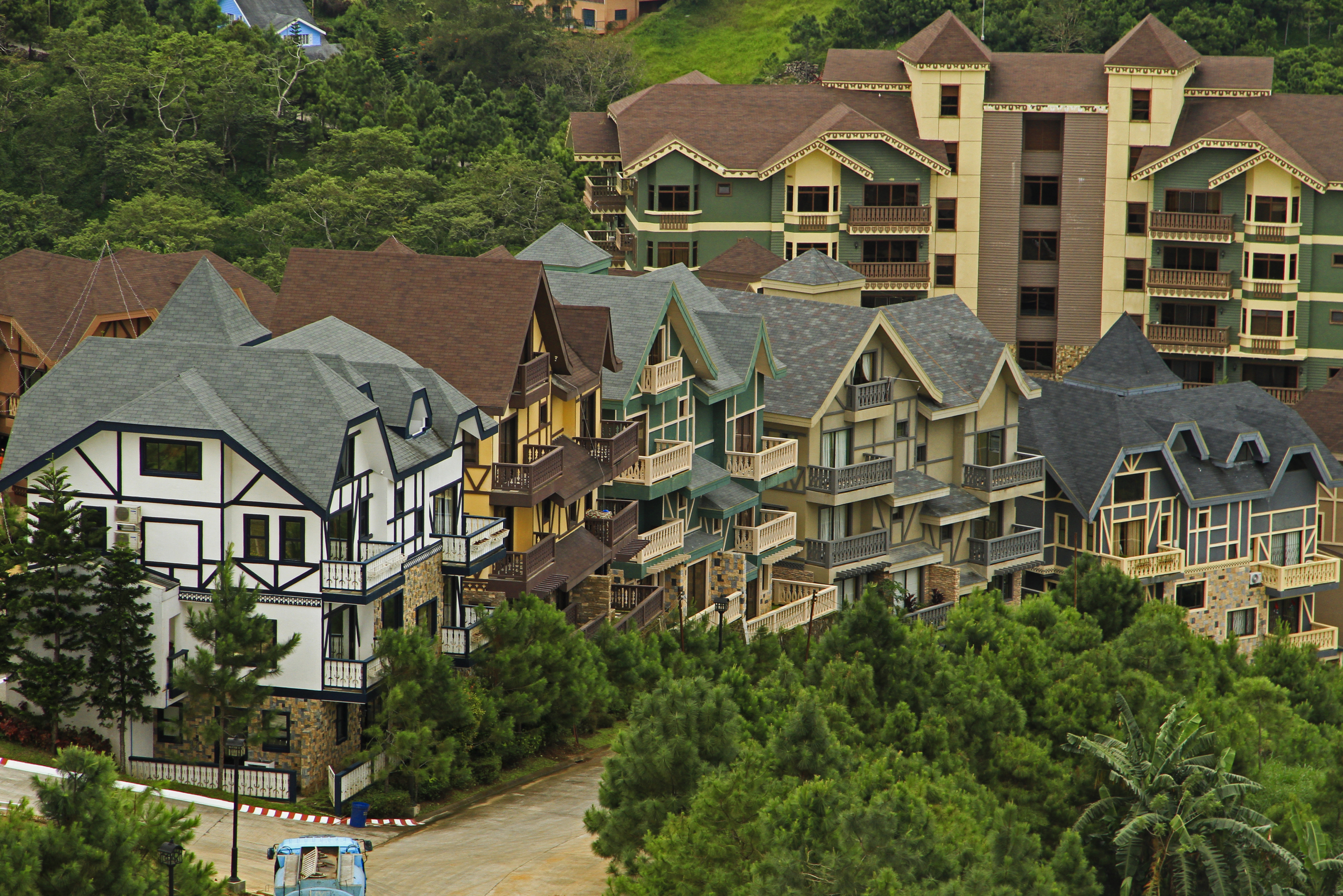 Image of Swiss-inspired community at Crosswinds Tagaytay