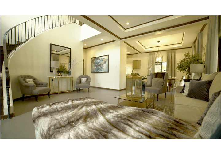 Luxury Interior design peg of Pietro's living area