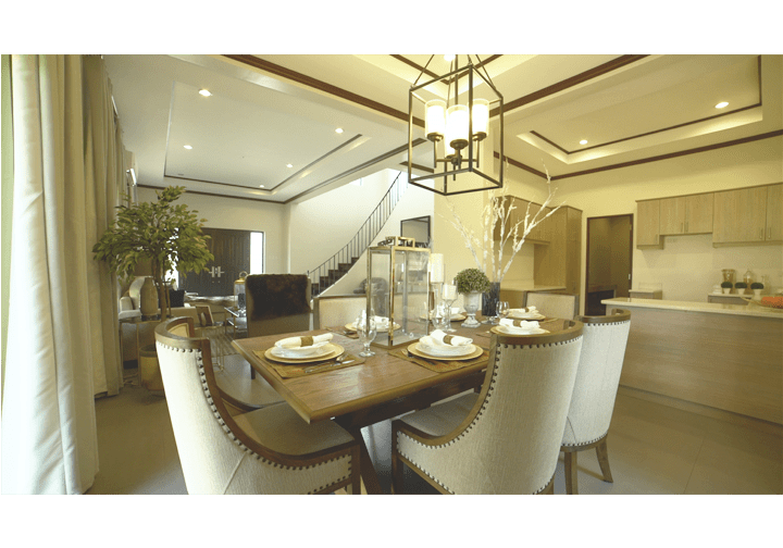 Luxury dining area interior design of Pietro