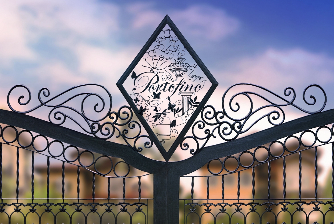 Gate to the Itallian Community of Portofino Alabang