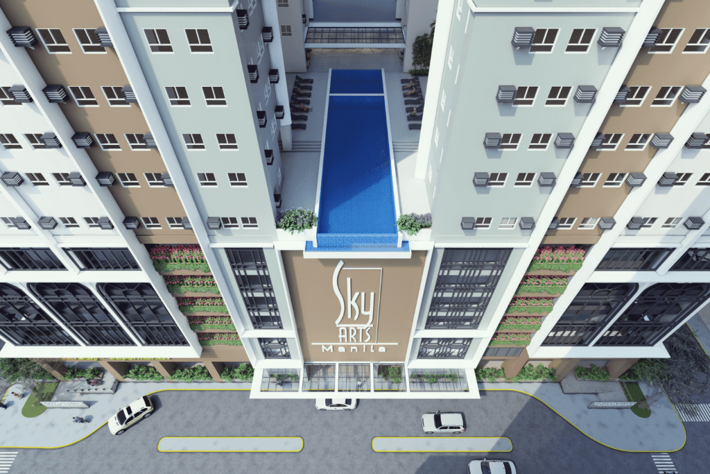 pool view skyarts manila