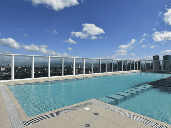 swimming pool with a beautiful view