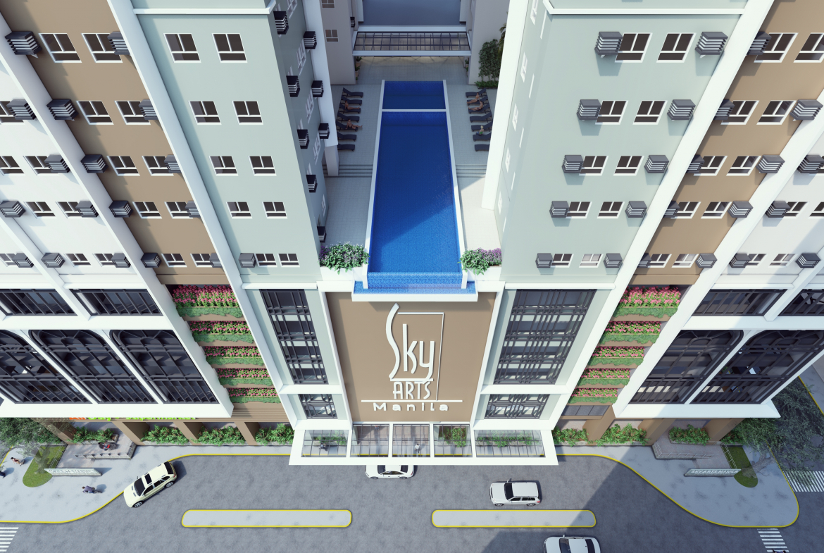 Sky Arts Manila Facade