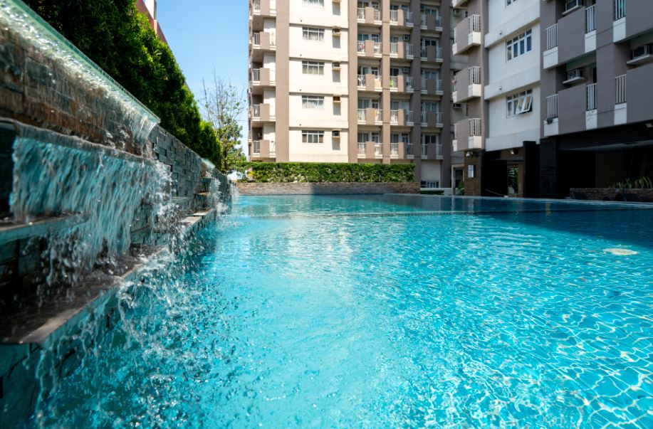 swimming pool condo in makati