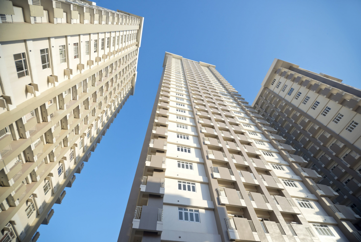 building facade condo in makati