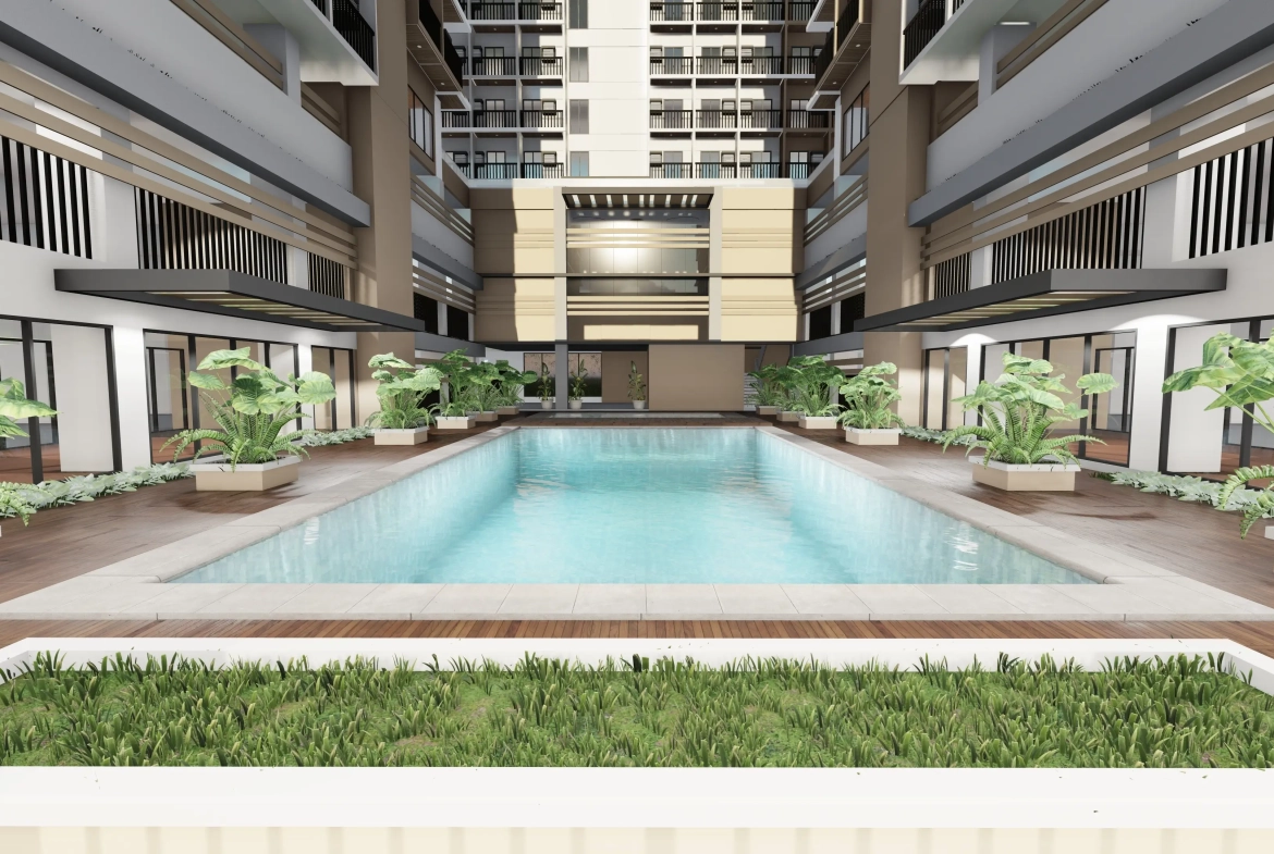 condo-for-sale-near-bgc-the-courtyard-swimming-pool