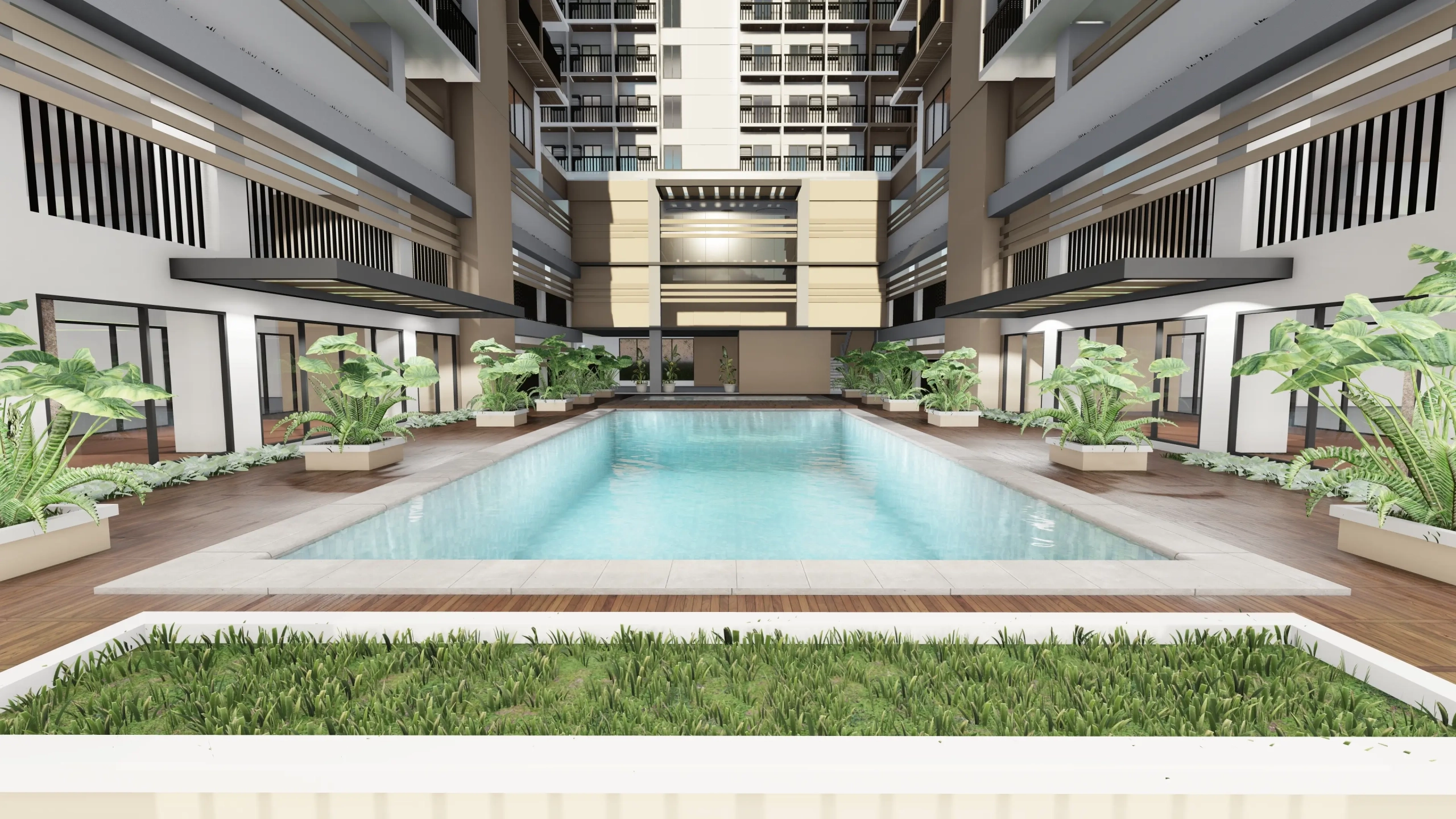 condo-for-sale-near-bgc-the-courtyard-swimming-pool