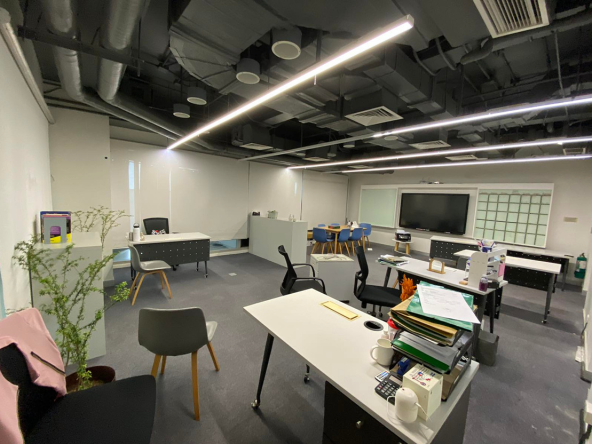 Spacious 47.66 sqm office space for lease in BGC, located inside Brittany Hotel. Features a modern, professional layout with ample natural light and a prime business address near SM Aura.
