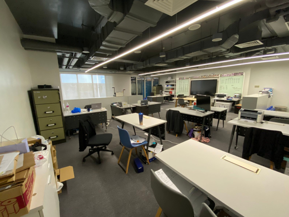Spacious 85 sqm office space for lease in BGC, located inside Brittany Hotel. Features a modern, professional layout with ample natural light and a prime business address near SM Aura.